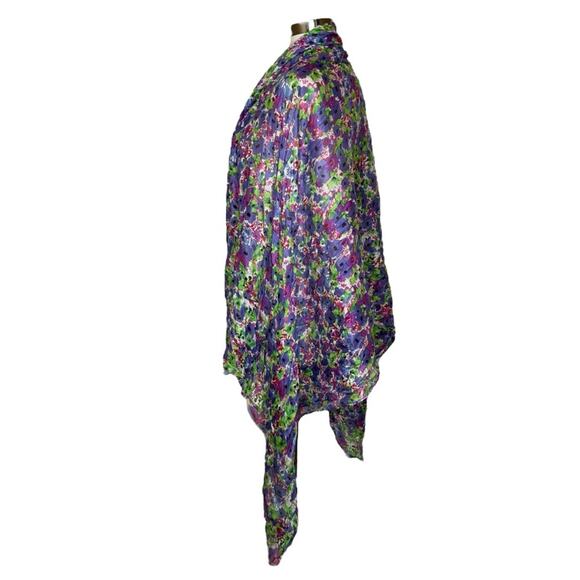 Bindya‎ New York Floral Scarf Boho Shawl Wrap Women’s One Size New NWT - Picture 4 of 10